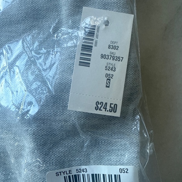 Aeropostale Heather Gray button down polo - Picture 6 of 6